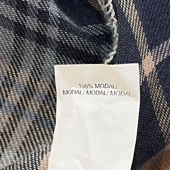 LOT of 3! Women Flannel Lucky Brand Cloth & Stone Joy Joy 2 Tops/1 Cardigan Sz S - Picture 15 of 16